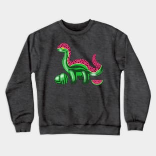 Watermelon Dinosaure Crewneck Sweatshirt